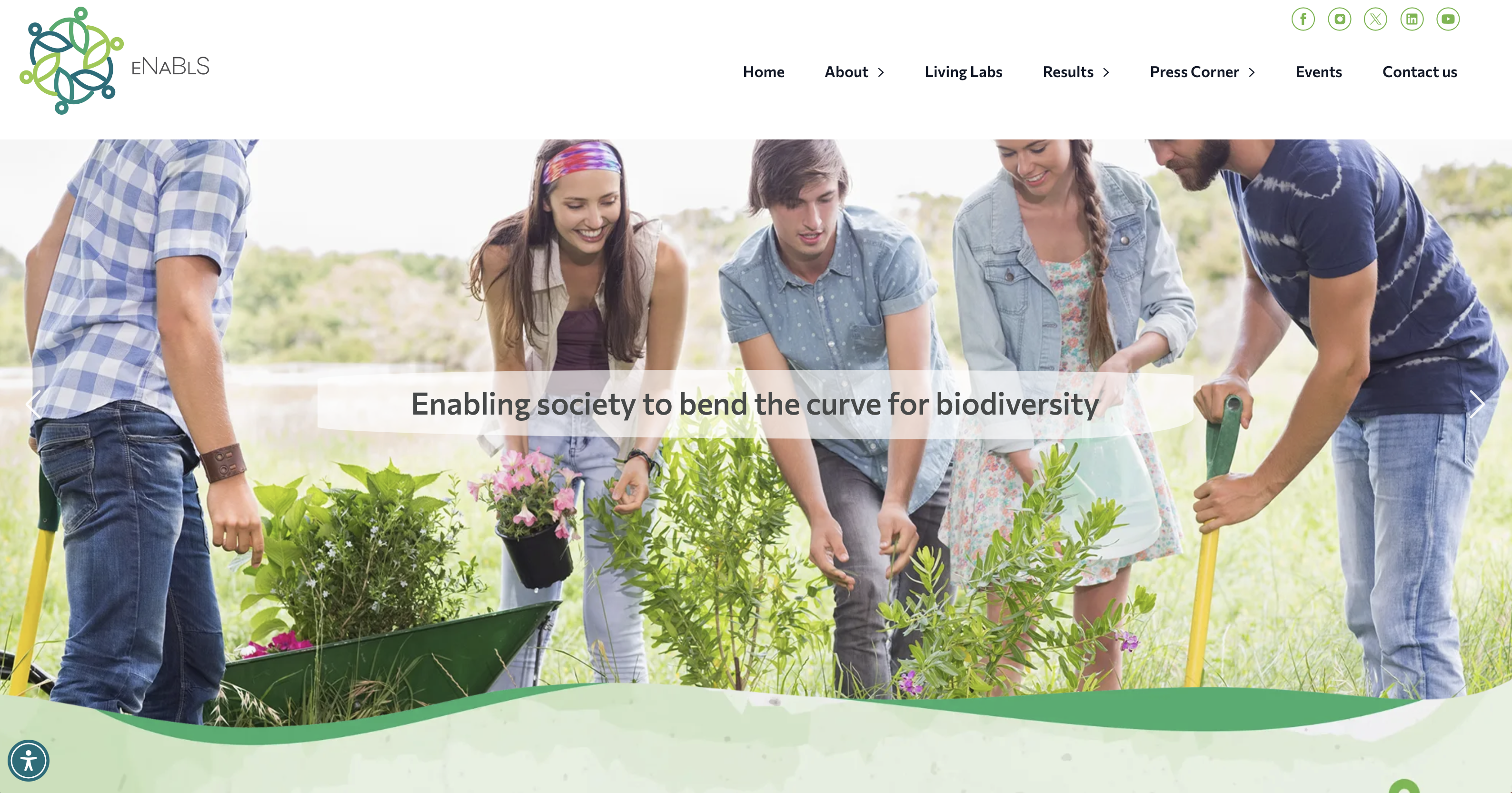 eNaBlS Website Screenshot 24 05 14